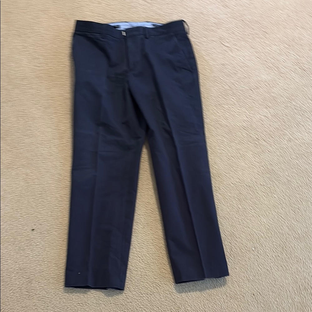 J. Crew Men's Elegant Navy Dress Pants